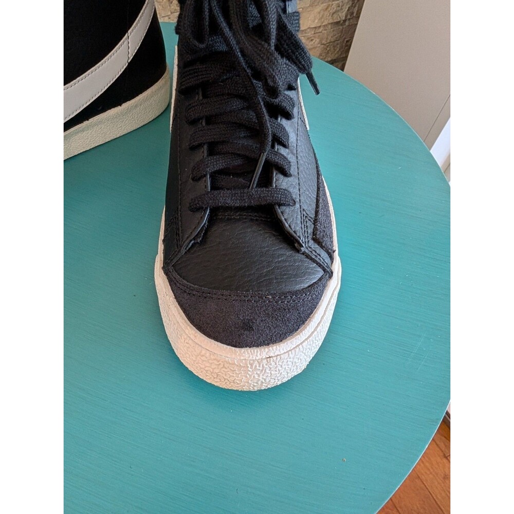 Nike Blazer Mid '77 VNTG Black Sail Off White  Men's Retro Size M 8.5/ W 10 image 6